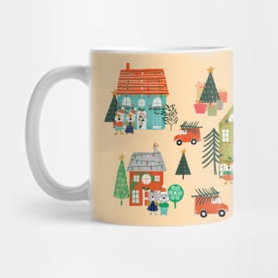 Christmas Village Woodland Mug